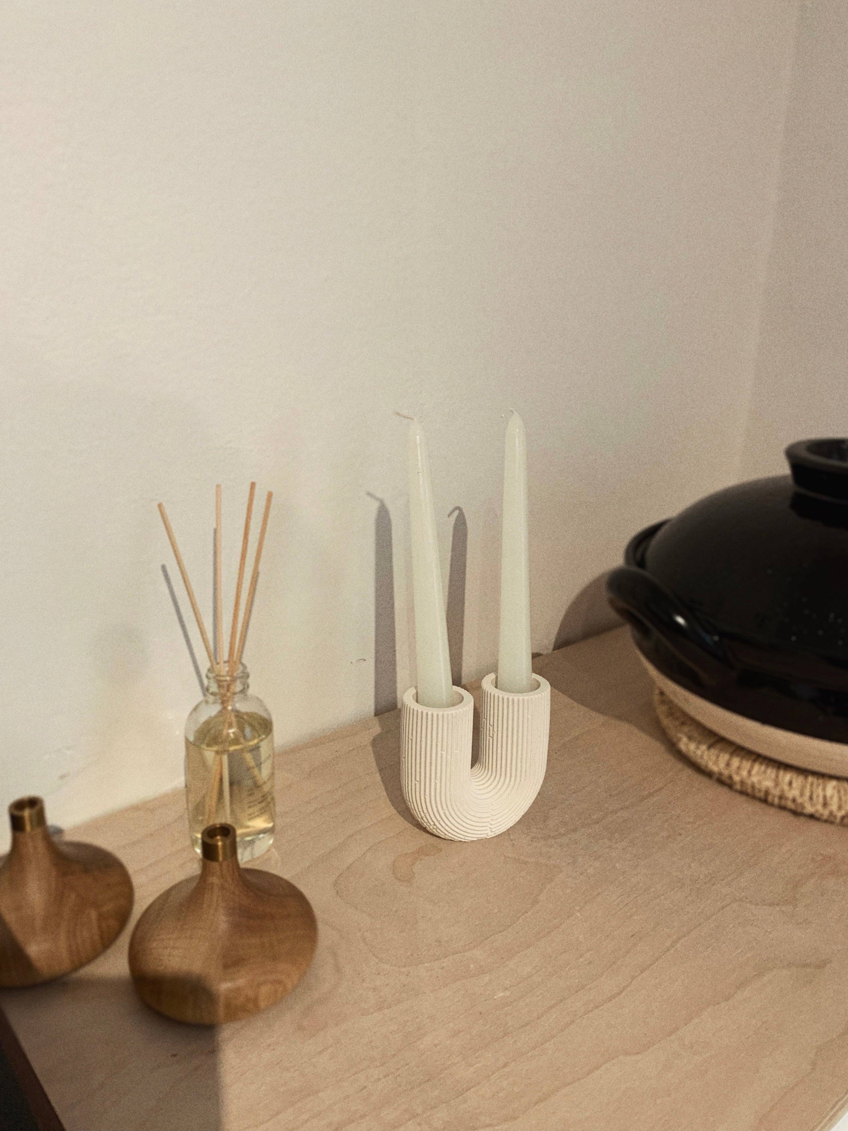 Double-Sided Candle Stick Holder